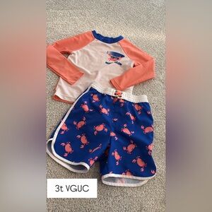 Boys swimsuit set